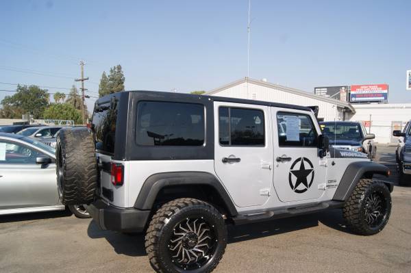 2012 Jeep Wrangler Unlimited 4WD 4dr Sport Custom - cars & trucks -... for sale in Fresno, CA – photo 5