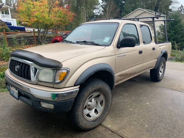 2002 Toyota Tacoma Double Cab, Gold, 3.4L V6, Automatic, 4WD - cars... for sale in Olympia, WA – photo 15