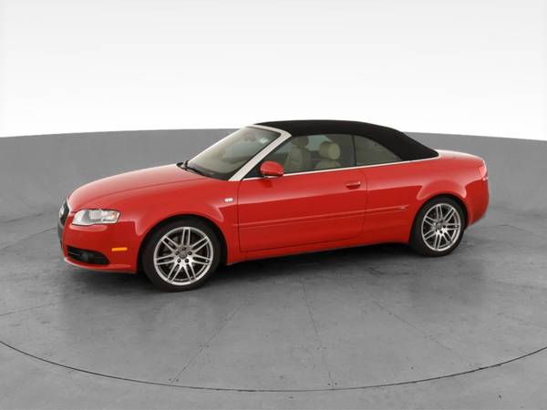 2009 Audi A4 2.0T Quattro Cabriolet 2D Convertible Red - FINANCE -... for sale in Fort Myers, FL – photo 4