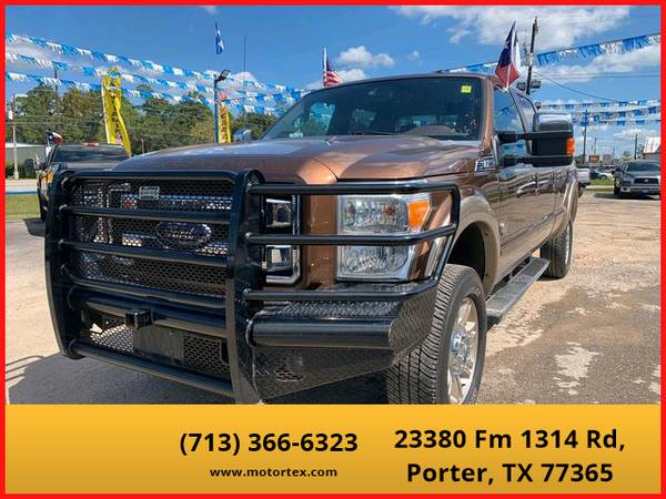 2011 Ford F350 Super Duty Crew Cab - Financing Available! for sale in Porter, TX – photo 2