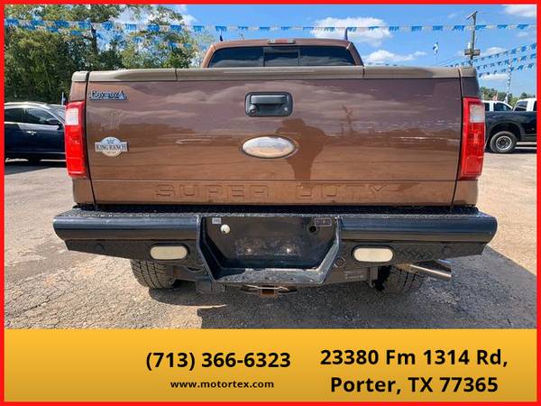 2011 Ford F350 Super Duty Crew Cab - Financing Available! for sale in Porter, TX – photo 8