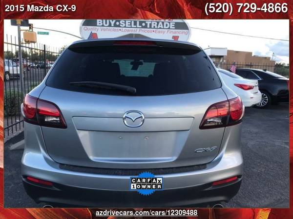 2015 Mazda CX-9 Sport 4dr SUV ARIZONA DRIVE FREE MAINTENANCE FOR 2... for sale in Tucson, AZ – photo 9