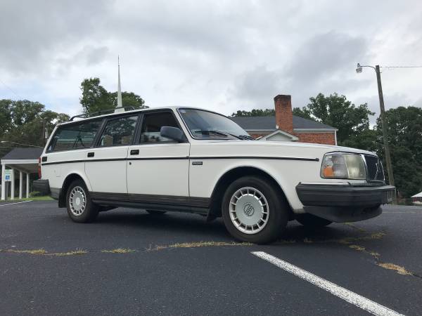 1989 Volvo 240 Wagon (Rare - 5 Speed Manual) for sale in Greensboro, NC