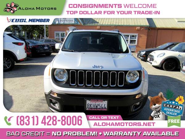 2017 Jeep Renegade Latitude FOR ONLY - - by dealer for sale in Santa Cruz, CA – photo 10