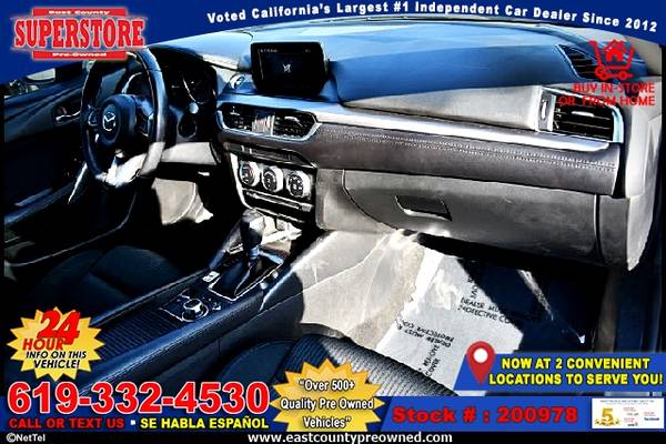 2017 MAZDA MAZDA6 SPORT -EZ FINANCING-LOW DOWN! - cars & trucks - by... for sale in El Cajon, CA – photo 2