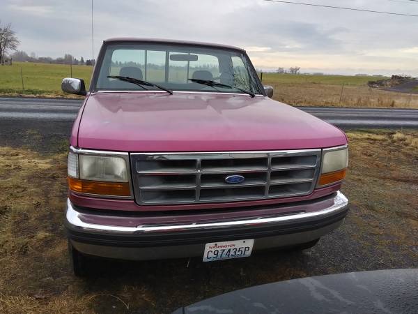 1992 Ford F150 4x4 Flareside - cars & trucks - by owner - vehicle... for sale in Moses Lake, WA – photo 2