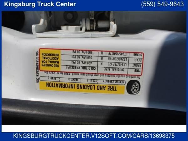 2012 Chevrolet Silverado 2500HD Work Truck 4x4 4dr Crew Cab LB -... for sale in Kingsburg, CA – photo 14