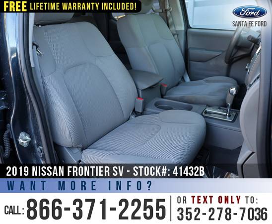 2019 Nissan Frontier SV Bluetooth, Cruise Control, Touchscreen for sale in Alachua, AL – photo 19