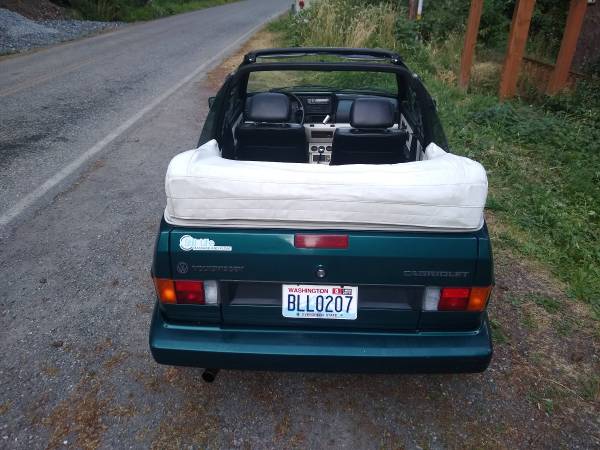 92 VW Cabriolet Convertible Wolfsburg Edition - - by for sale in Bellingham, WA – photo 10