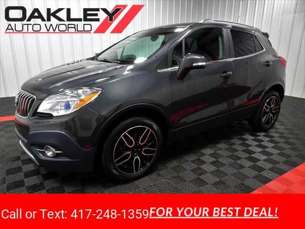 2016 Buick Encore AWD 4dr Sport Touring suv Charcoal for sale in Branson West, MO