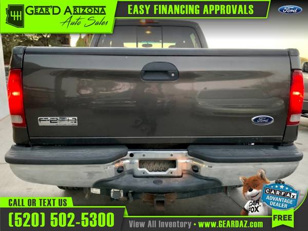 2005 Ford F250 for $16,995 or $262 per month! - cars & trucks - by... for sale in Tucson, AZ – photo 9