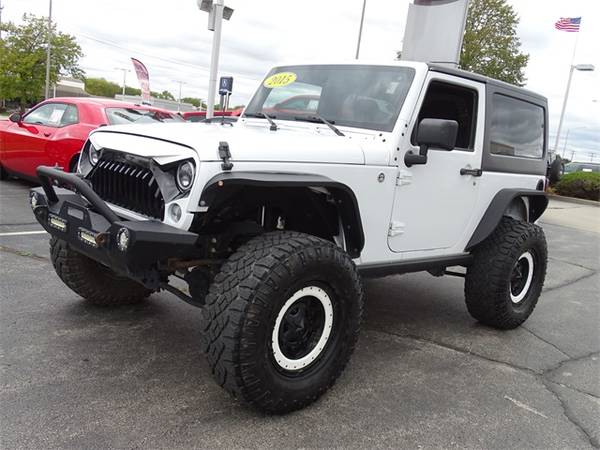 2015 Jeep Wrangler Sport hatchback Bright White Clearcoat for sale in Palatine, IL – photo 5