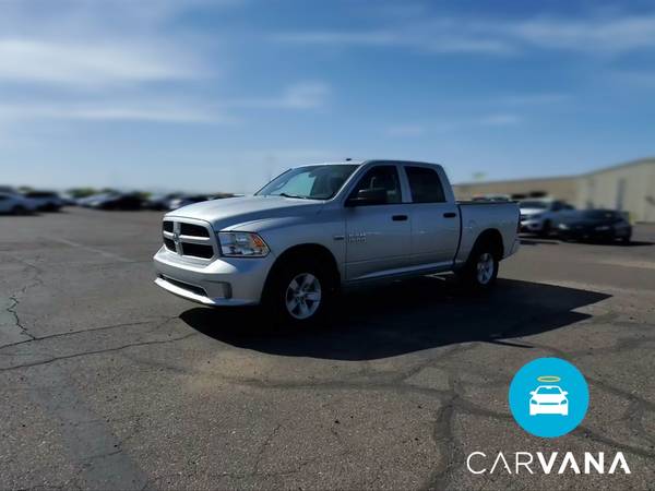 2017 Ram 1500 Crew Cab Express Pickup 4D 5 1/2 ft pickup Silver for sale in Catskill, NY – photo 3