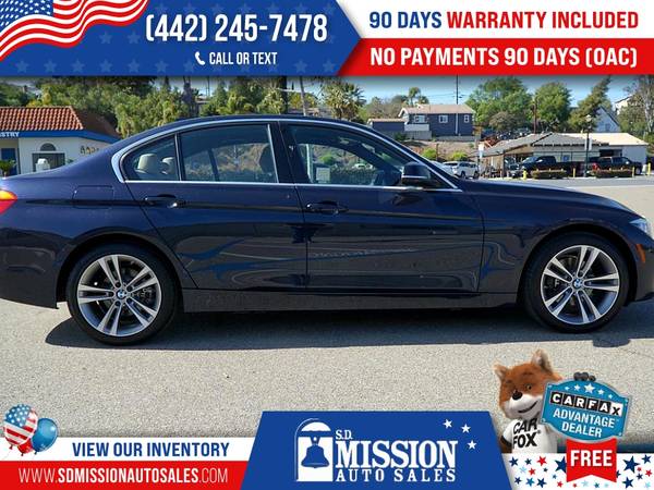 2017 BMW 3 Series FOR ONLY 360/mo! - - by dealer for sale in Vista, CA – photo 13