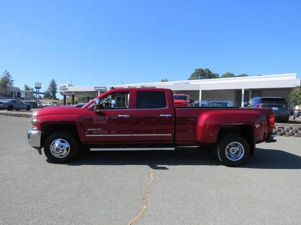 2018 Chevrolet Silverado 3500HD truck LTZ (Cajun Red Tintcoat) for sale in Lakeport, CA – photo 2