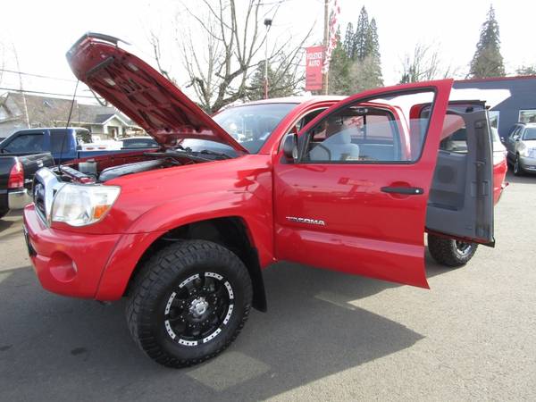 2007 Toyota Tacoma 4X4 Access V6 BRIGHT RED 164K SUPER SHARP MUST for sale in Milwaukie, OR – photo 20