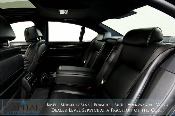 15 BMW 750xi xDrive AWD w/Night Vision, Massage Seats, M-Sport for sale in Eau Claire, WI – photo 12