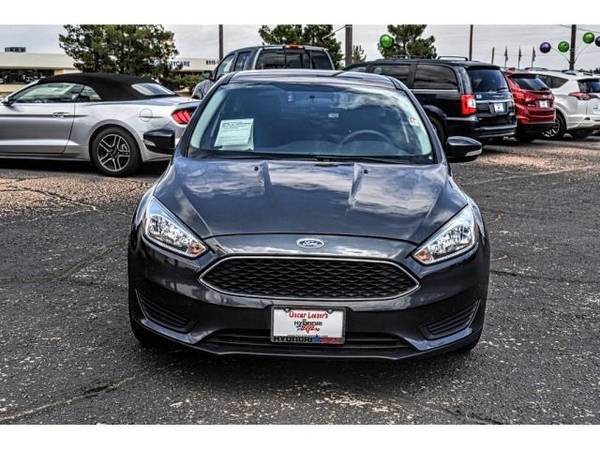 2017 Ford Focus SE hatchback Gray for sale in El Paso, TX – photo 12