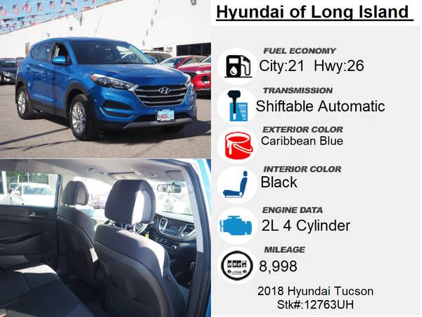 2018 Hyundai Tucson SE - - by dealer - vehicle for sale in Long Island City, NY – photo 9