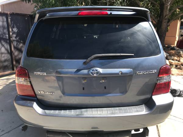 08 Toyota Highlander Limited 4x4 third row seating sunroof leather V-6 for sale in Albuquerque, NM – photo 10