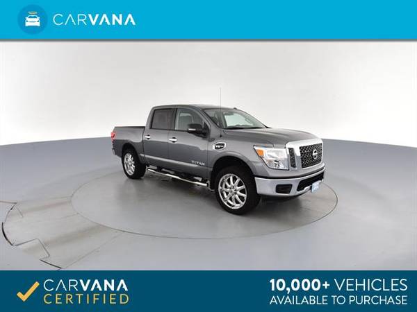 2017 Nissan Titan Crew Cab SV Pickup 4D 5 1/2 ft pickup Silver - for sale in Indianapolis, IN – photo 9