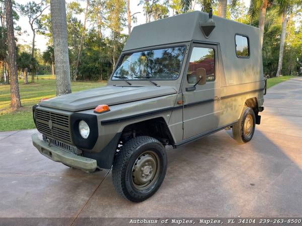 1989 Mercedes-Benz 230GE Puch G-Class HARD TOP! Swiss Army G-Wagon for sale in Naples, FL – photo 8