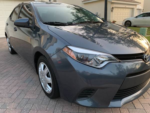 2014 TOYOTA COROLLA clean TITLE and CARFAX history for sale in Naples, FL – photo 2