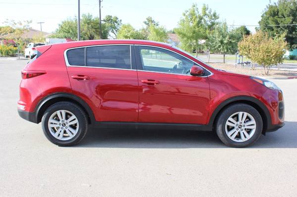 2018 *Kia* *Sportage* *LX FWD* Hyper Red for sale in Tranquillity, CA – photo 3