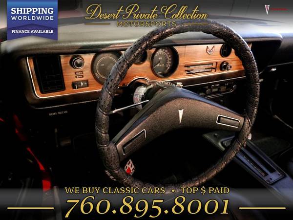1970 Pontiac FireBird Coupe Coupe for sale. CALL TODAY for sale in Palm Desert, TX – photo 7