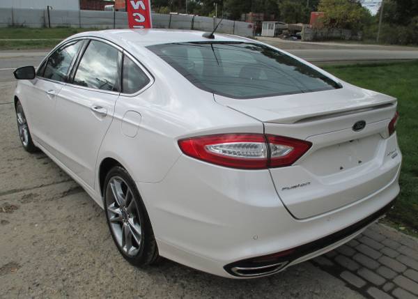 LIKE NEW!*2013 FORD FUSION "TITANIUM"*LEATHER*MOONROOF*RUST FREE*CLEAN for sale in Waterford, MI – photo 10