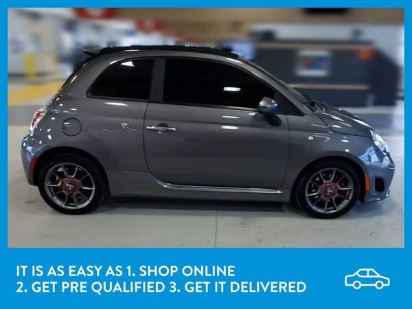 2013 FIAT 500 500c Abarth Cabrio Convertible 2D Convertible Gray for sale in Fort Lauderdale, FL – photo 10