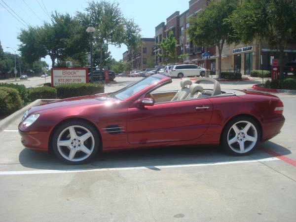 2006 MERCEDES SL500 MAROON 48, 345 ACTUAL MILES - - by for sale in Richardson, TX – photo 4