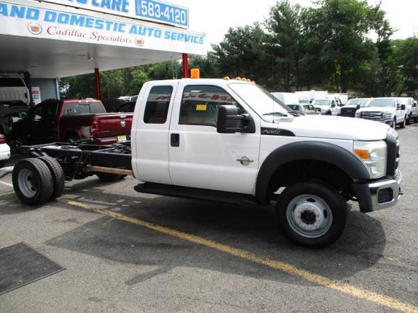 2011 Ford Super Duty F-550 DRW SUPER CAB, 4X4 CAB CHASSIS - cars &... for sale in South Amboy, CT – photo 3