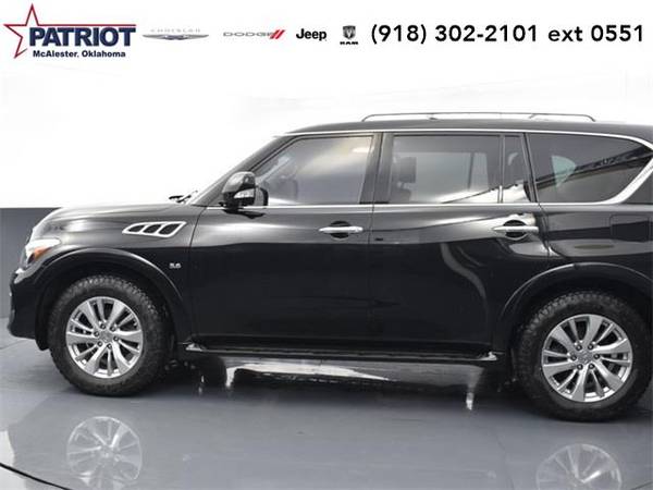 2017 INFINITI QX80 Base - SUV - - by dealer - vehicle for sale in McAlester, OK – photo 2
