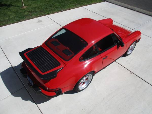 1985 Porsche Red/Red No Sunroof US Carrera Coupe for sale in Sacramento, OR – photo 17