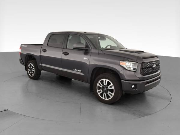 2018 Toyota Tundra CrewMax SR5 Pickup 4D 5 1/2 ft pickup Gray - -... for sale in Palmdale, CA – photo 15