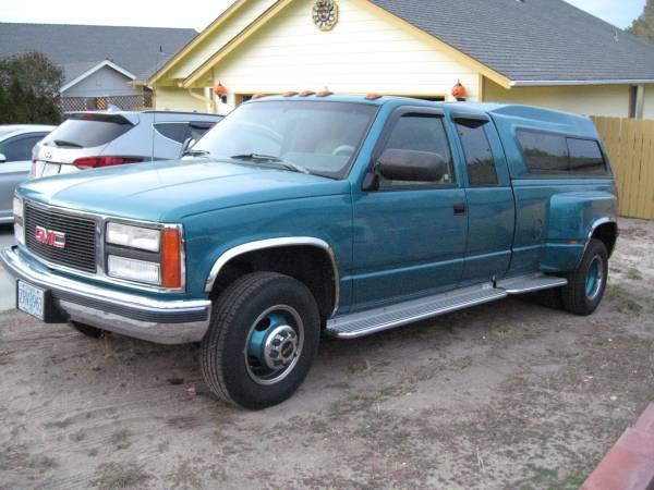 1993 GMC Sierra 3500 1 ton Dually Crew Cab for sale in Redmond, OR – photo 4