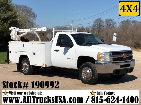 1/2 - 1 Ton Service Utility Trucks & Ford Chevy Dodge GMC WORK TRUCK for sale in Fort Wayne, IN – photo 8