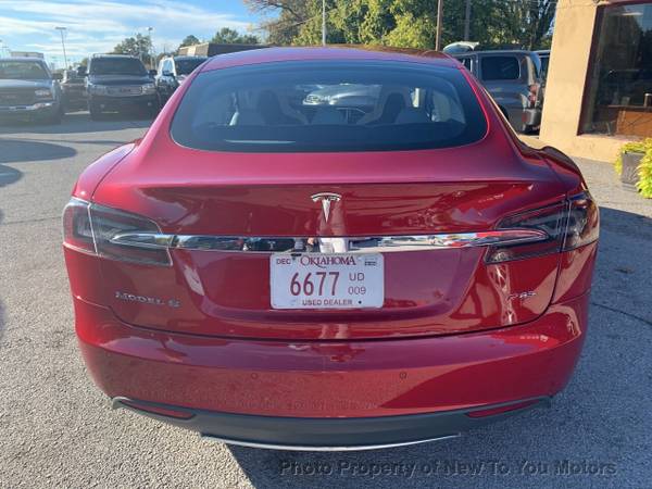 2014 Tesla Model S P85 4dr Liftback Red - - by for sale in Tulsa, OK – photo 14