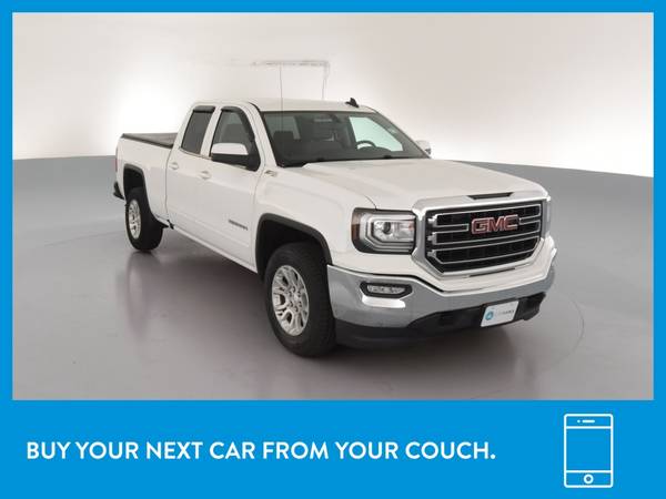 2017 GMC Sierra 1500 Double Cab SLE Pickup 4D 6 1/2 ft pickup White for sale in Pittsburgh, PA – photo 12