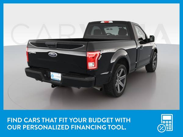 2016 Ford F150 Regular Cab XL Pickup 2D 6 1/2 ft pickup Black for sale in Lexington, KY – photo 8