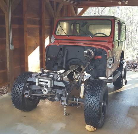 1985 Jeep CJ7 - cars & trucks - by owner - vehicle automotive sale for sale in Blairsville , GA – photo 2