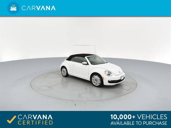 2014 VW Volkswagen Beetle 1.8T Convertible 2D Convertible WHITE - for sale in Indianapolis, IN – photo 9