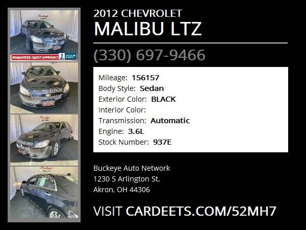 2012 CHEVROLET MALIBU LTZ - Easy Terms, Test Drive Today! - cars & for sale in Akron, OH – photo 22