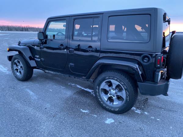 2017 Jeep Wrangler Unlimited Sahara 26500 OBO - - by for sale in Fort Greely, AK – photo 5