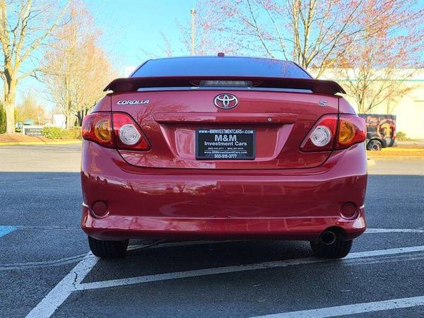2010 Toyota Corolla S SPORT/4-Cyl 1 8 L/Rear Spoiler/Clean for sale in Portland, OR – photo 6