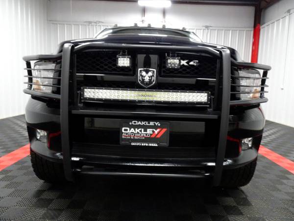 2012 RAM 1500 4WD Reg Cab 120.5" Express pickup Black - cars &... for sale in Branson West, AR – photo 8