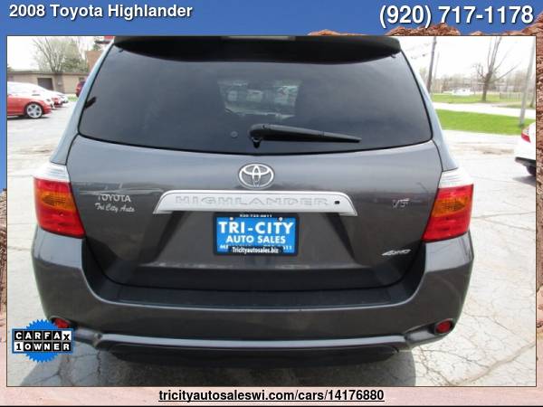 2008 TOYOTA HIGHLANDER LIMITED AWD 4DR SUV Family owned since 1971 for sale in MENASHA, WI – photo 4