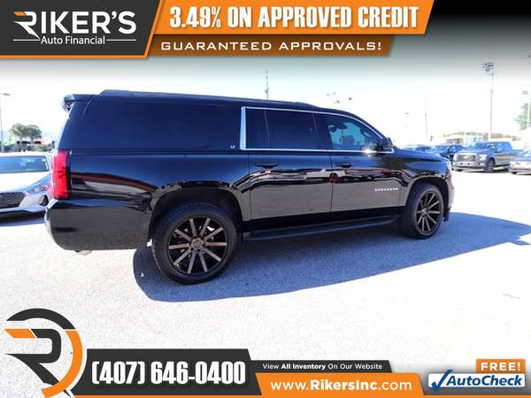 $444/mo - 2016 Chevrolet Suburban LT - 100 Approved! - cars & trucks... for sale in Kissimmee, FL – photo 9