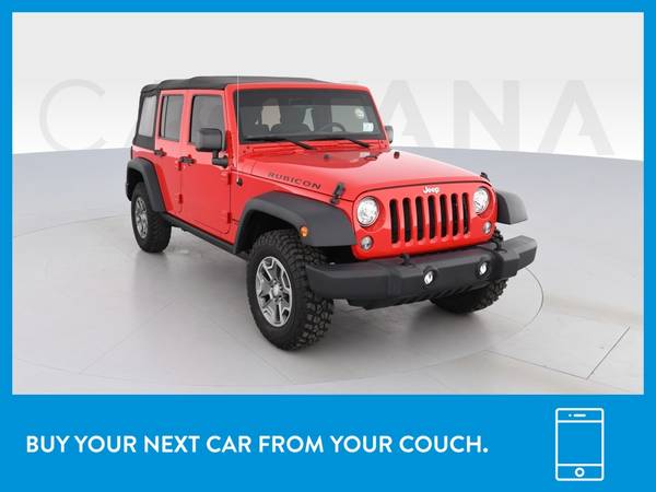 2017 Jeep Wrangler Unlimited Rubicon Sport Utility 4D suv Red for sale in Baxter, MN – photo 12